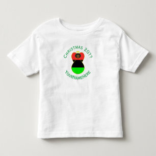 Camiseta Bandeira de Natal Anjo da Diáspora Africana Person