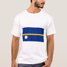 Camiseta Bandeira de Nauru
