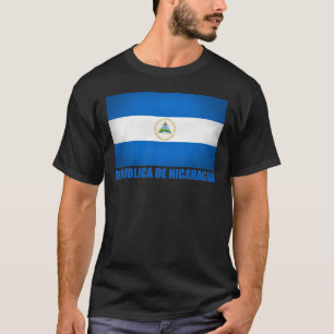 Camiseta Bandeira de Nicarágua