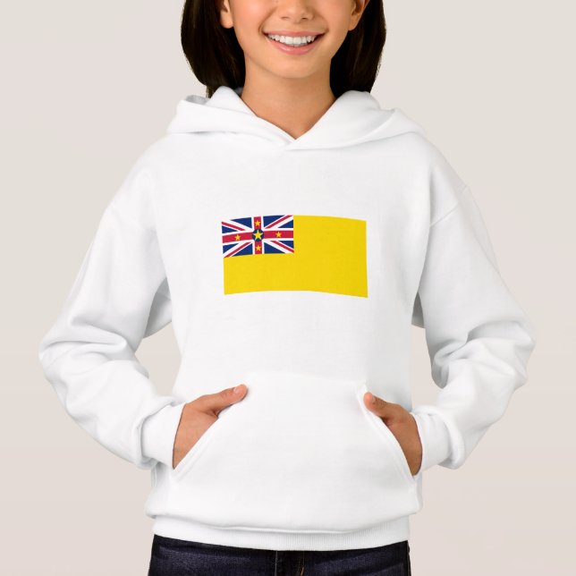 Camiseta Bandeira de Niue (Frente)