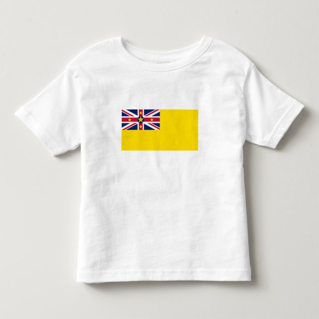 Camiseta Bandeira de Niue (Frente)