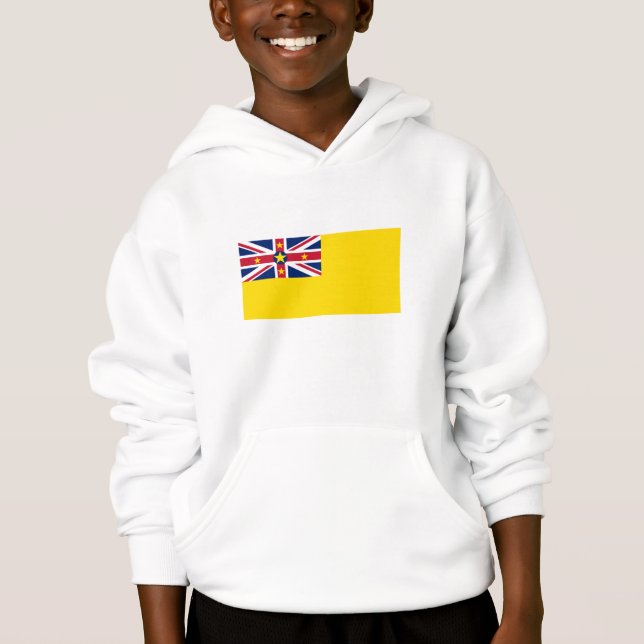 Camiseta Bandeira de Niue (Frente)