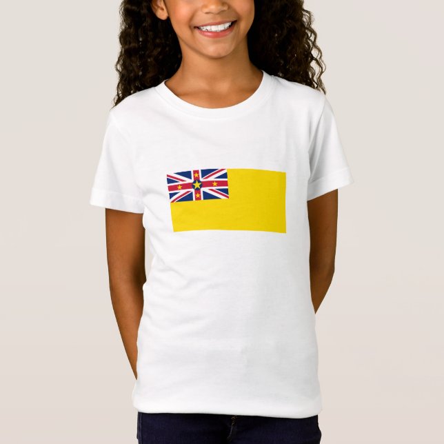 Camiseta Bandeira de Niue (Frente)
