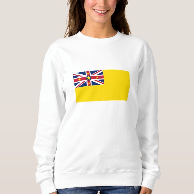 Camiseta Bandeira de Niue (Frente)