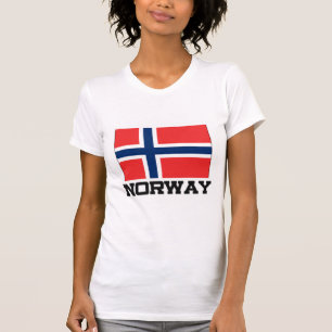 Camiseta Bandeira de Noruega