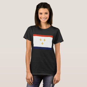 Camiseta Bandeira de Nova Orleans