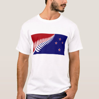 Camiseta Bandeira de Nova Zelândia