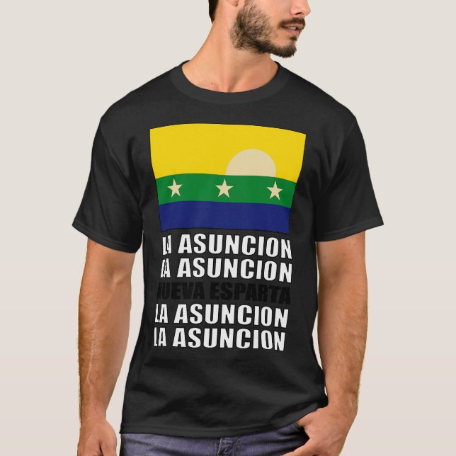 Camiseta Bandeira de Nueva Esparta (Frente)