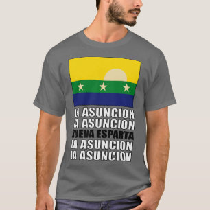 Camiseta Bandeira de Nueva Esparta
