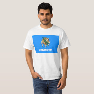 Camiseta Bandeira de Oklahoma