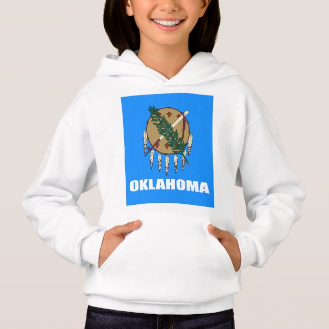 Camiseta Bandeira de Oklahoma  (Frente)