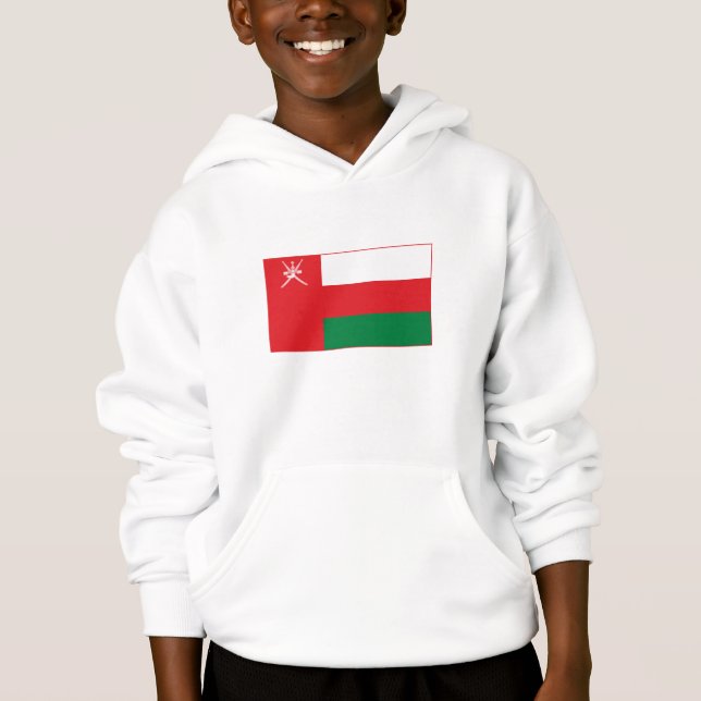Camiseta Bandeira de Omã (Frente)