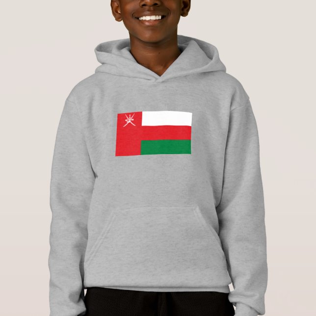 Camiseta Bandeira de Omã (Frente)