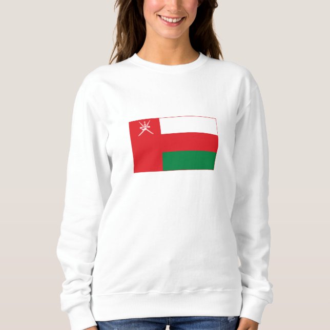 Camiseta Bandeira de Omã (Frente)