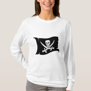 Camiseta Bandeira de ondulação #10 Jack Rackham