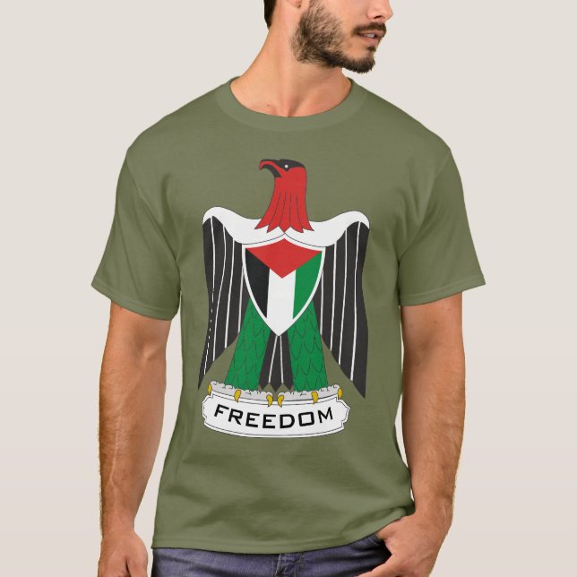 Camiseta Bandeira de Palestina (Frente)