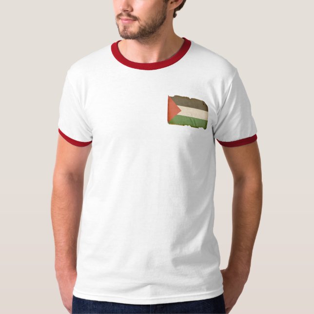 Camiseta Bandeira de Palestina (Frente)