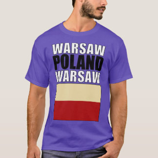 Camiseta Bandeira de Polônia
