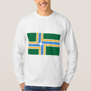 Camiseta Bandeira de Portland (Oregon)