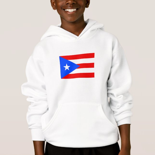 Camiseta Bandeira de Porto Rico (Frente)