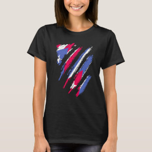 Camiseta Bandeira de Porto Rico Cuba Patriot Country Listra