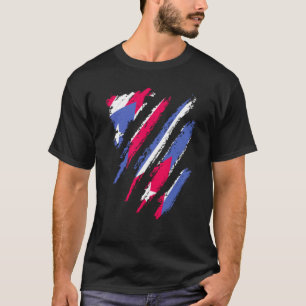 Camiseta Bandeira de Porto Rico Cuba Patriot Country Listra