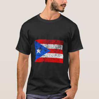 Camiseta Bandeira de Porto Rico Novidade em Casa