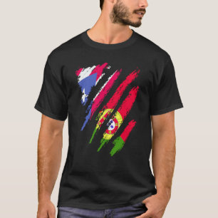 Camiseta Bandeira de Porto Rico Portugal Patriot Country St
