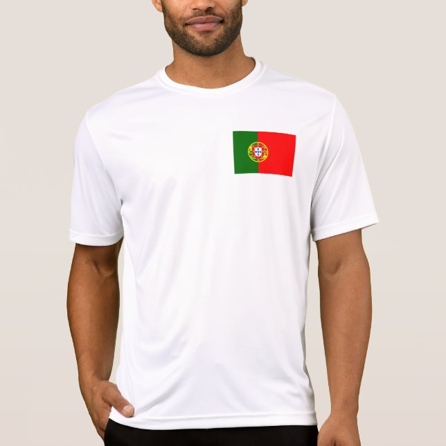 Camiseta Bandeira de Portugal (Frente)