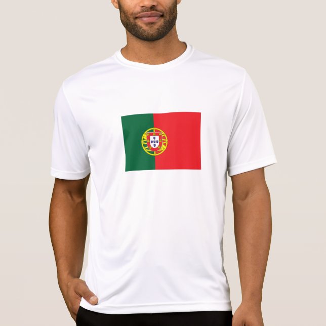 Camiseta Bandeira de Portugal (Frente)