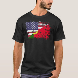 Camiseta Bandeira de Portugal Americano