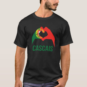 Camiseta Bandeira de Portugal Amor à Cidade Portuguesa de C