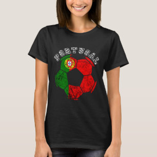 Camiseta Bandeira de Portugal Byll Jogador de Futebol Portu