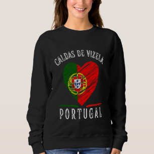 Camiseta Bandeira de Portugal Coração Caldas De Vizela Cida