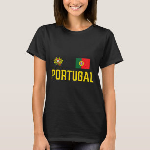 Camiseta Bandeira de Portugal Fã de Futebol Português Homen