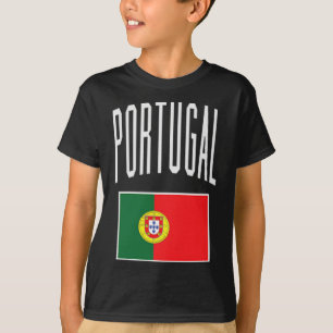 Camiseta Bandeira de Portugal Fã de Futebol Português Homen