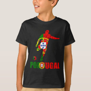 Camiseta Bandeira de Portugal Portugal Futebol Futebol Port