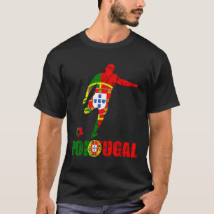 Camiseta Bandeira de Portugal Portugal Futebol Futebol Port