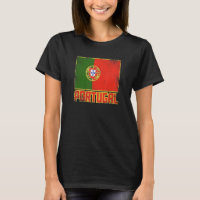 Bandeira de Portugal Vintage Retro País Orgulho Po