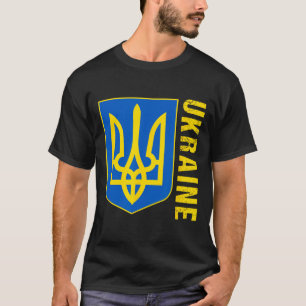 Camiseta Bandeira de Presente da Ucrânia Ukraini Kyiv Ucran