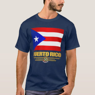 Camiseta Bandeira de Puerto Rico