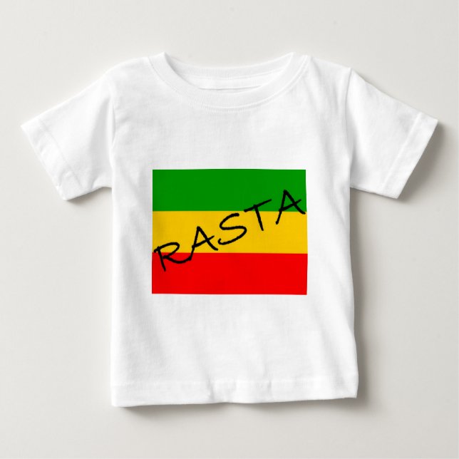 Camiseta Bandeira de Rasta (Frente)
