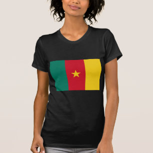 Camiseta Bandeira de República dos Camarões