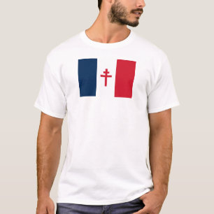 Camiseta Bandeira de resistência francesa