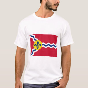 Camiseta Bandeira de Rua Louis (Missouri)