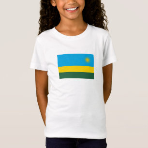 Camiseta Bandeira de Ruanda