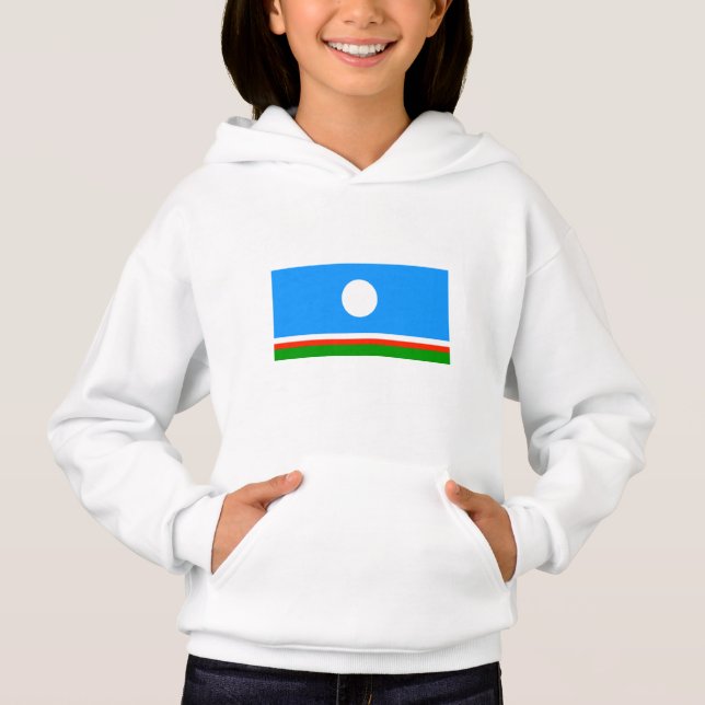 Camiseta Bandeira de Sakha (Frente)