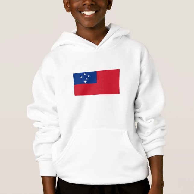 Camiseta Bandeira de Samoa (Frente)