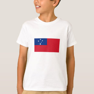 Camiseta Bandeira de Samoa