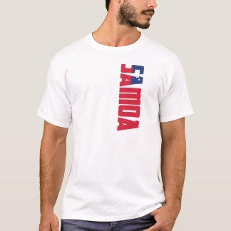 Camiseta Bandeira de Samoa